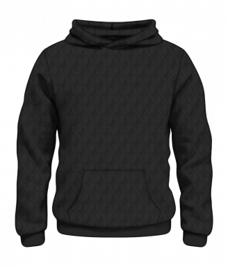 Diamond Hoodie Black